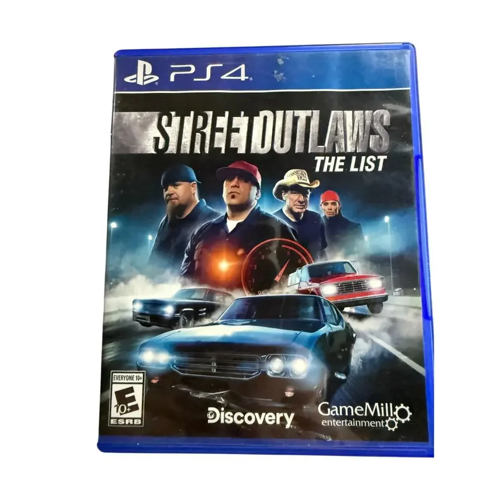 Street Outlaws: the List Playstation 4 Standard Edition